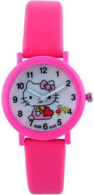 

Hi Hello Kitty Cartoon Character Watch - For Girls