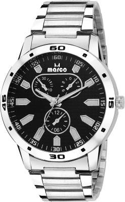 Marco ELITE CLASS MR-GR4001-BLACK-CH Analog Watch  - For Men   Watches  (Marco)