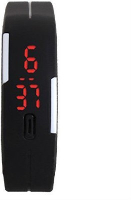 Creative India Exports CIE-0114 Black Dial LED Sports Unisex Digital Watch  - For Men & Women   Watches  (Creative India Exports)
