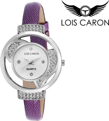 Lois Caron LCS-4569 CRYSTAL STUDDED Watch  - For Women   Watches  (Lois Caron)