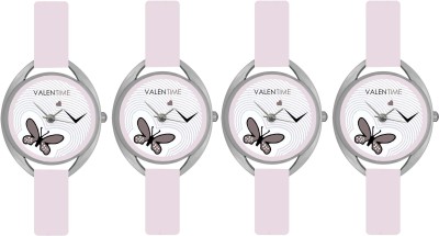 Valentime Branded New Latest Designer Deal Colorfull Stylish Girl Ladies45 58 Feb LOVE Couple Analog Watch  - For Girls   Watches  (Valentime)