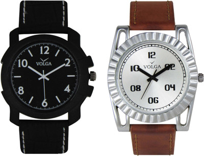 

Volga Branded Leather Quality Designer Dial Diwali Special Combo253 Designer Sport Looks WaterProof Mens Watch Watch - For Men