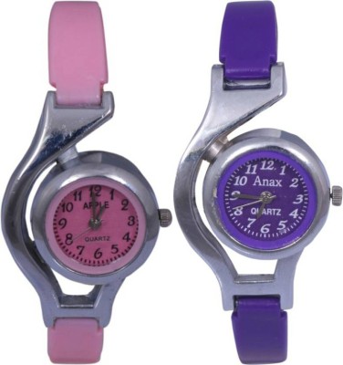 RIDASU Ri Pink & Purple Analog watch Analog Watch  - For Girls   Watches  (RIDASU)