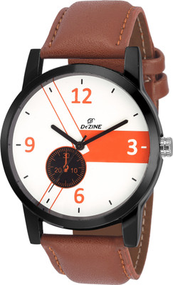 

Dezine DZ-GR058-WHT-BRW Watch - For Boys