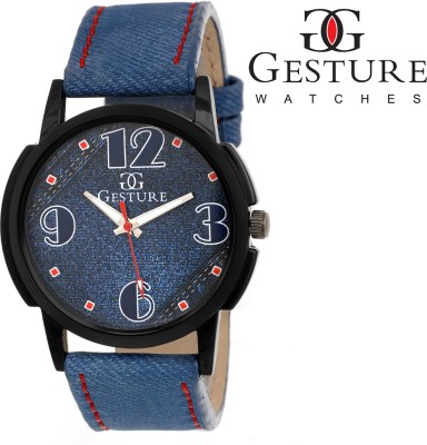 Gesture Rich Royal Blue Watch  - For Men   Watches  (Gesture)