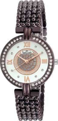 Britton BR-LR031-WHT-BRW Analog Watch  - For Women   Watches  (Britton)