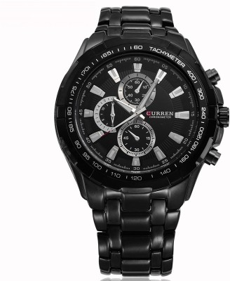 Curren Black-8023-2 Analog Watch  - For Men   Watches  (Curren)