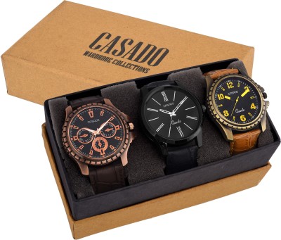Casado 755AND720AND135 COMBO OF 3 LATEST EDITION WATCHES WITH JAPANESE MOVEMENT(2 YEAR WARRENTY) Watch  - For Men   Watches  (Casado)
