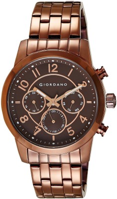 Giordano 1730-77 BR Analog Watch  - For Men   Watches  (Giordano)