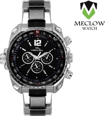 Meclow MLGR403BLKCH Watch  - For Men   Watches  (Meclow)