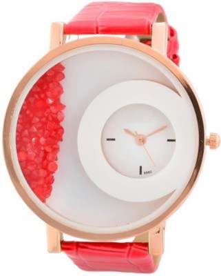 Gopal Retail Red_Dimond Analog Watch  - For Women   Watches  (Gopal Retail)