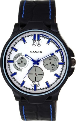 SAMEX SAM3075BL Analog Watch  - For Men   Watches  (SAMEX)