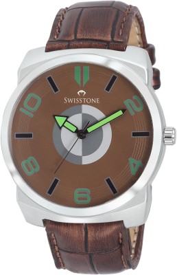 Swisstone FTREK028-BRWN Analog Watch  - For Men   Watches  (Swisstone)