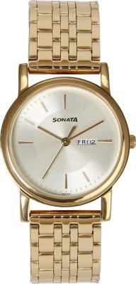Sonata 7987YM08J Analog Watch  - For Men   Watches  (Sonata)