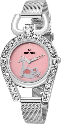 Marco elite mr-lr-d02-pnk-ch Analog Watch  - For Women   Watches  (Marco)