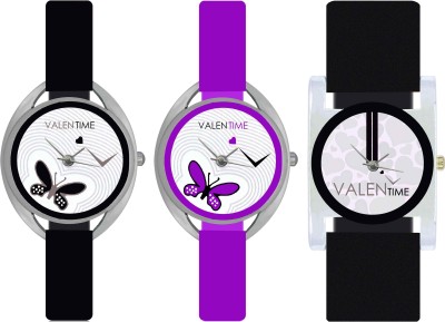 Valentime W07-1-2-6 New Designer Fancy Fashion Collection Girls Analog Watch  - For Women   Watches  (Valentime)