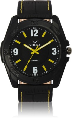 Volga VLW050017 Sports Leather belt With Designer Stylish Branded Fancy box Analog Watch  - For Men   Watches  (Volga)