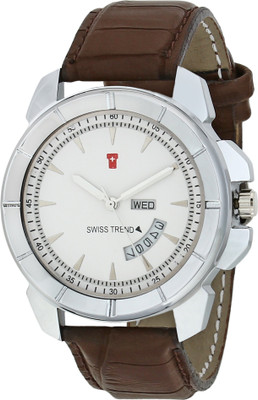 Swiss Trend Tornado Analog Watch  - For Men