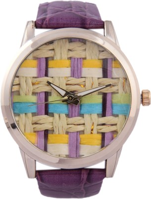 3wish Handmade Multicolor Dial PU Strap Watch  - For Women   Watches  (3wish)