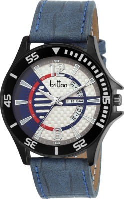 Britton BR-GR168-WHT-BLU Watch  - For Men   Watches  (Britton)