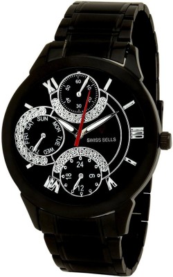 Svviss Bells TA-935BlkD Analog Watch  - For Men   Watches  (Svviss Bells)