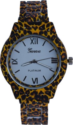 Creator Geneva Tiger Skin Type Strap Analog Watch  - For Women   Watches  (Creator)