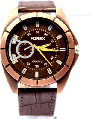 Forex Brass Analouge Brown Dil Men's Watch -EDMW0003 Analog Watch  - For Men   Watches  (Forex)