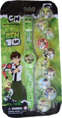 Creator Ben-10 With Ten Dial Stickers Digital Watch  - For Boys & Girls   Watches  (Creator)