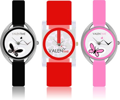 Valentime W07-1-3-9 New Designer Fancy Fashion Collection Girls Analog Watch  - For Women   Watches  (Valentime)
