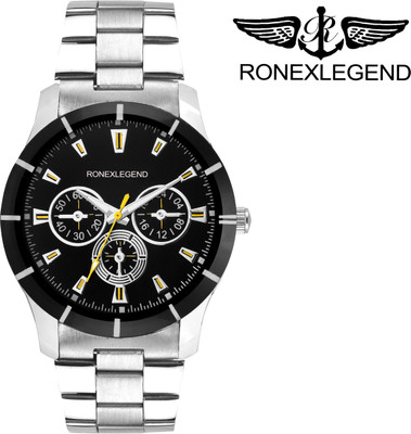 

Ronexlegend RXD 4019 BLACK ANALOG Watch - For Men
