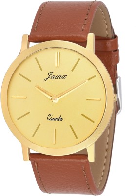 Jainx JM209 Gold Dial Analog Watch  - For Men   Watches  (Jainx)