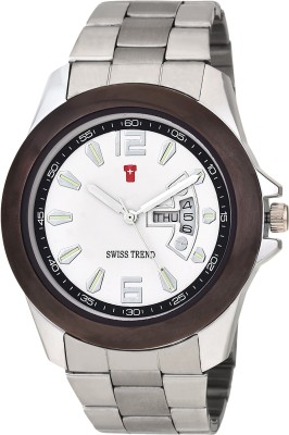 Swiss Trend ST2215 Premium Day And Date Watch  - For Men   Watches  (Swiss Trend)
