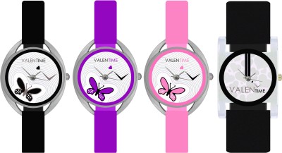 Valentime W07-1-2-3-6 New Designer Fancy Fashion Collection Girls Analog Watch  - For Women   Watches  (Valentime)