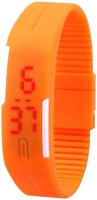 RSN Led Band Single Orange Digital Watch  - For Men & Women   Watches  (RSN)