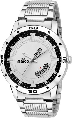 Marco DAY N DATE MR-GR3001-WHITE-CH ELITE CLASS Analog Watch  - For Men   Watches  (Marco)