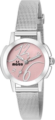 Marco elite mr-lr3008-pink-ch Analog Watch  - For Women   Watches  (Marco)