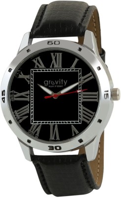 Gravity GXBLK45 Analog Watch  - For Men   Watches  (Gravity)