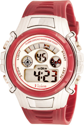 

Vizion 8515B-1RED Cold Light Watch - For Boys