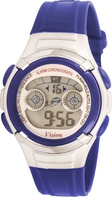 Vizion 8523B-6BLUE Sports Series Digital Watch  - For Boys   Watches  (Vizion)
