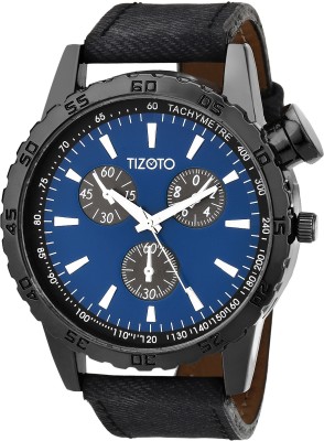 Tizoto tzom634 Tizoto Blue dial metal analog watch Analog Watch  - For Men   Watches  (Tizoto)
