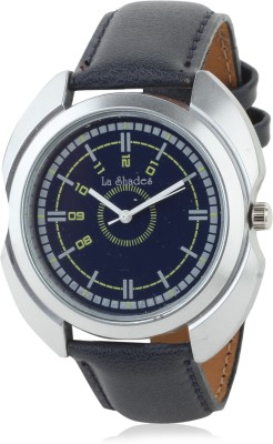 La Shades AS01 Aspire Black Strap Aspire Analog Watch  - For Men   Watches  (La Shades)