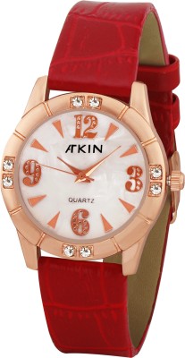 Atkin AT-602 Mother of Pearl (MoP) Watch  - For Girls   Watches  (Atkin)
