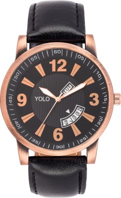 YOLO YGS-079 DDT CPR BK Analog Watch  - For Men   Watches  (YOLO)