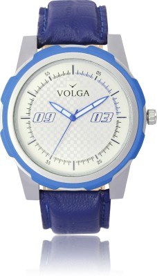 Volga VLW050041 Sports Leather belt With Designer Stylish Fancy Analog Watch  - For Men   Watches  (Volga)