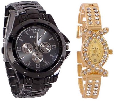 OpenDeal Rosra AKS Stylish Couple Watch OR004 Analog Watch  - For Couple   Watches  (OpenDeal)