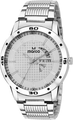 Marco DAY N DATE MR-GR3003-WHITE-CH ELITE CLASS Analog Watch  - For Men   Watches  (Marco)