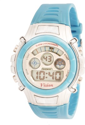 Vizion 8516B-4LightBlue Sports Series Digital Watch  - For Boys & Girls   Watches  (Vizion)