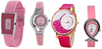 ReniSales Awosome Style2840 Pink combo Analog Watch  - For Women   Watches  (ReniSales)