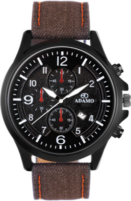 Invictus leather on sale quartz watch