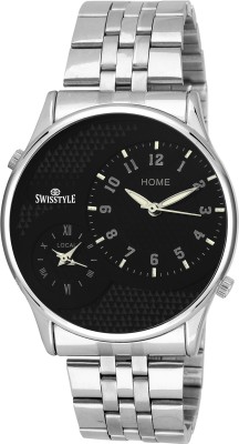 Swisstyle SS-GR165-BLK-CH Watch  - For Men   Watches  (Swisstyle)